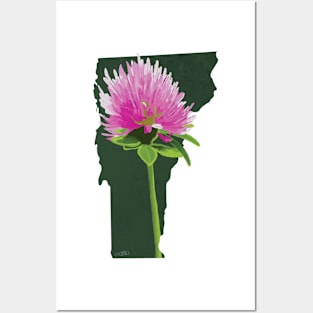 Vermont Red Clover Posters and Art